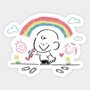 Rainbow Day Sticker